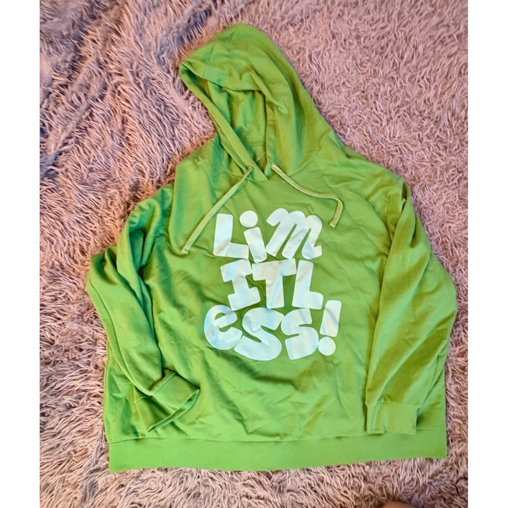 Target Black History Month Limitless Graphic Hoodie Lime Green 3XL F16991425